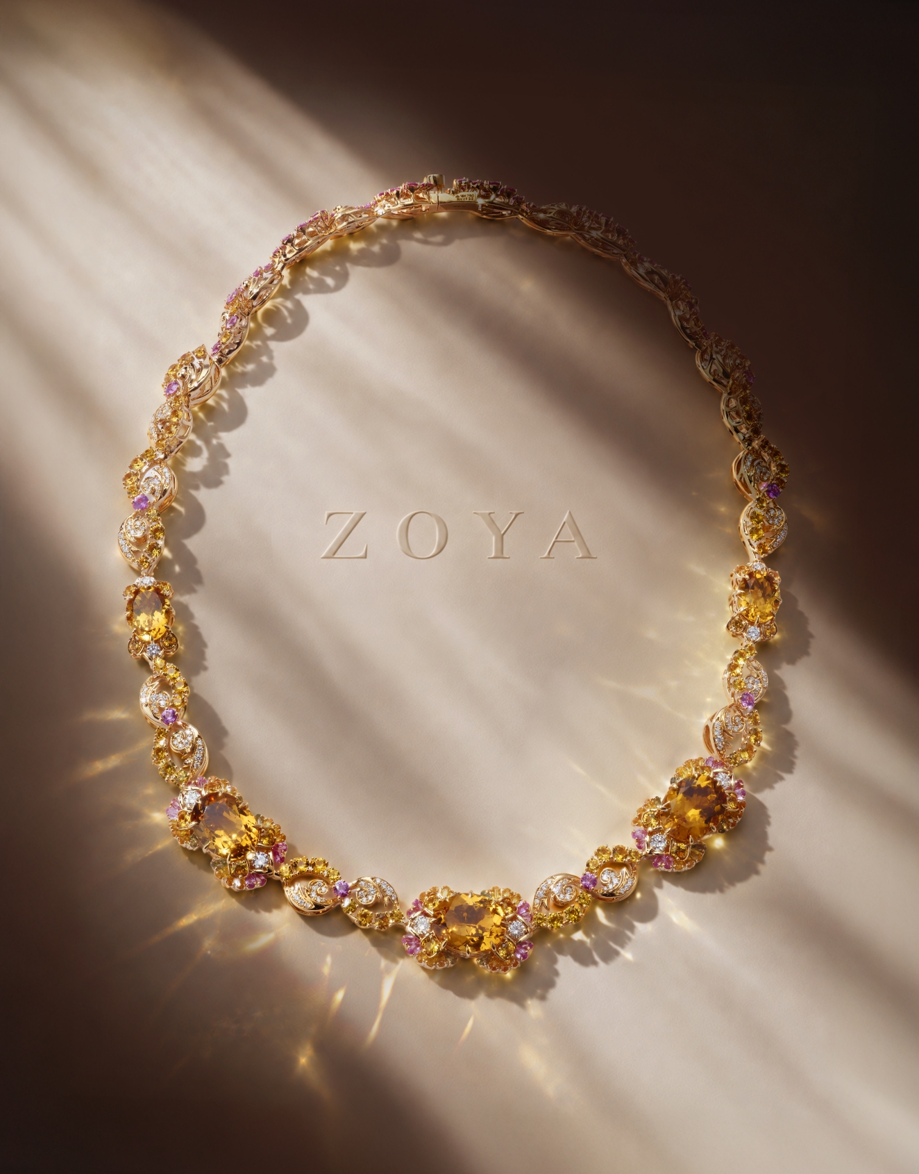 Poise Deep Topaz Necklace